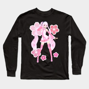 Sakura Miku Long Sleeve T-Shirt